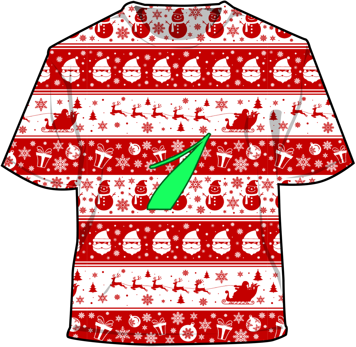 Christmas Pajamas Pattern Vinyl (7 Days Processing Time)