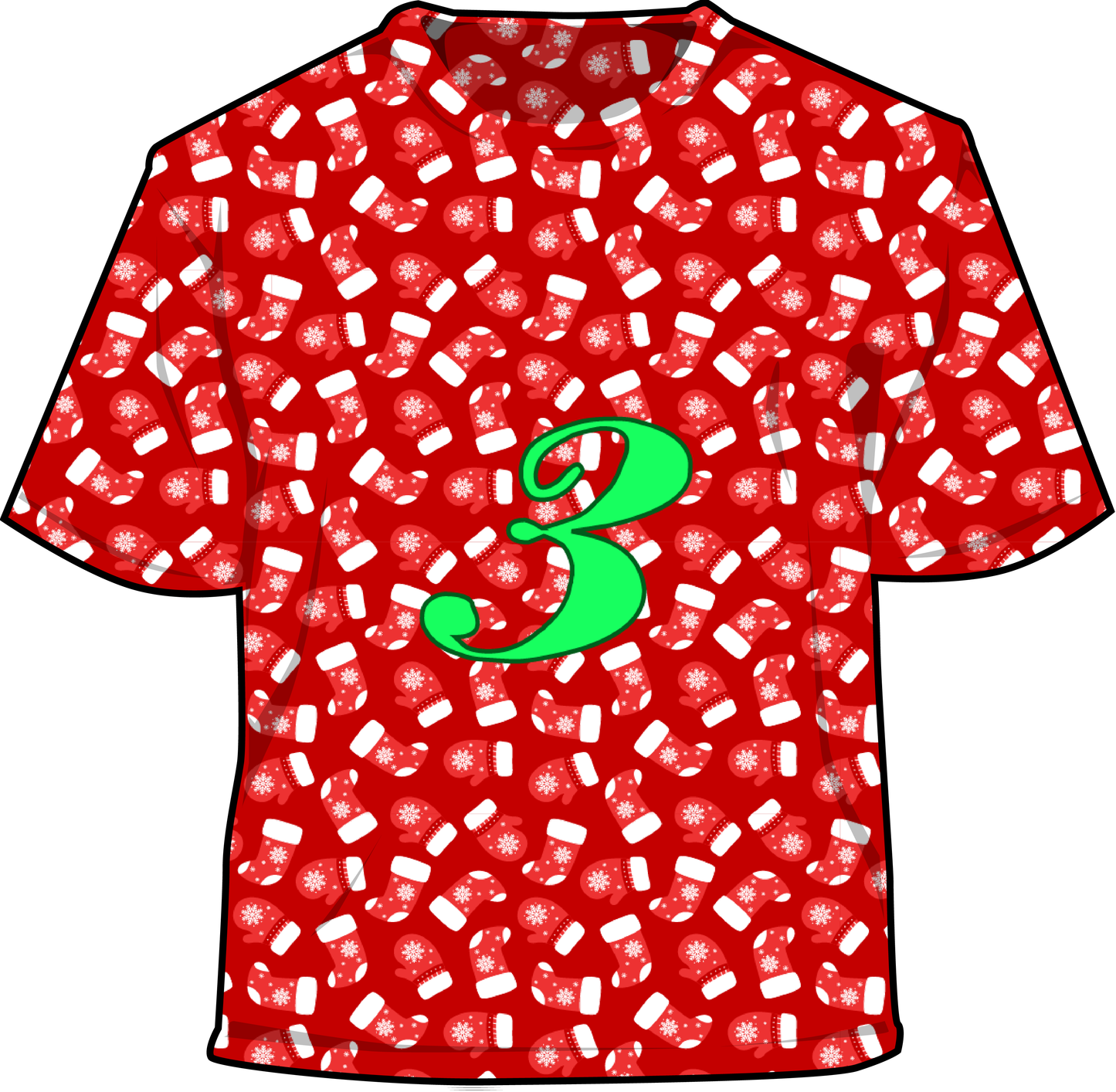 Christmas Pajamas Pattern Vinyl (7 Days Processing Time)