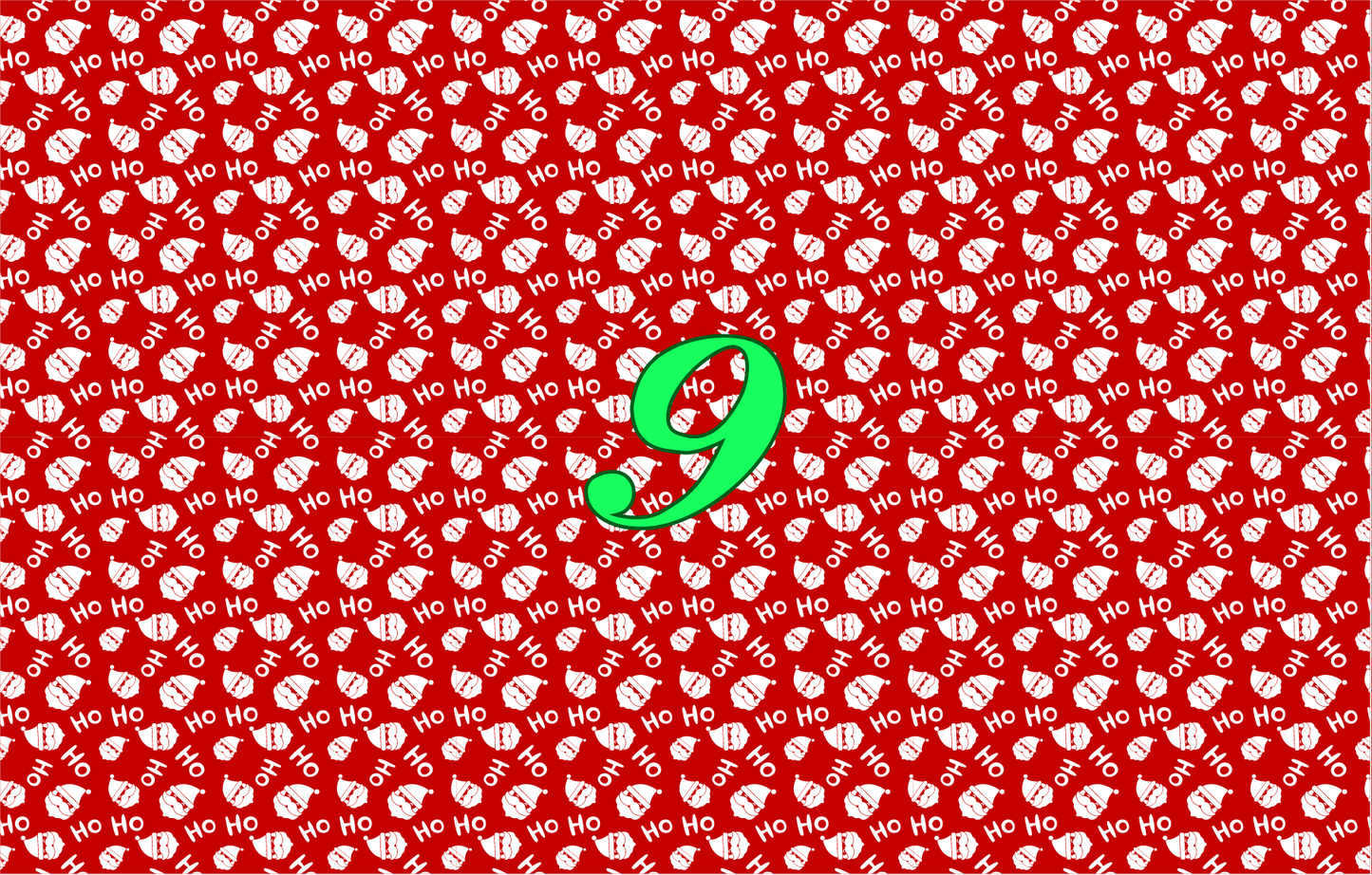 Christmas Pajamas Pattern Vinyl (7 Days Processing Time)