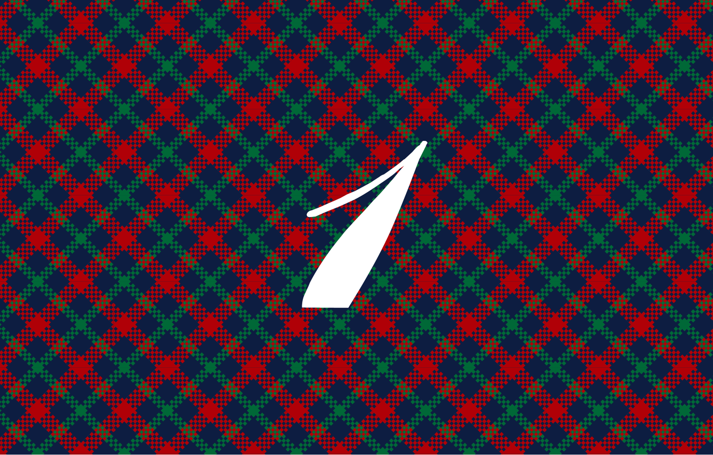 Christmas Plaid Pattern Vinyl & HTV (7 Days Processing Time)