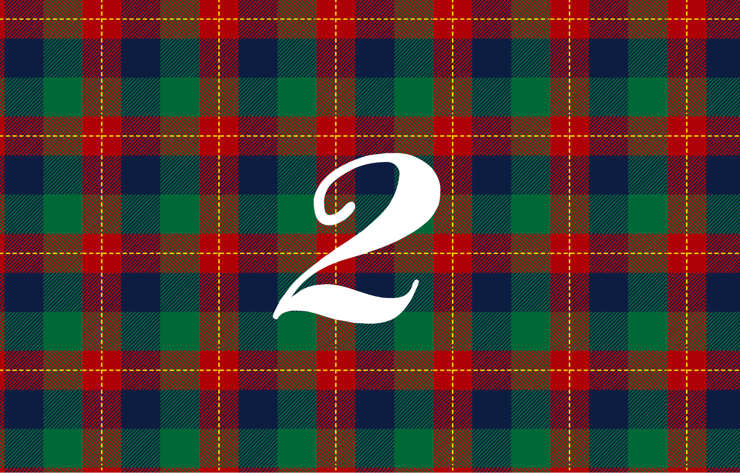 Christmas Plaid Pattern Vinyl & HTV (7 Days Processing Time)