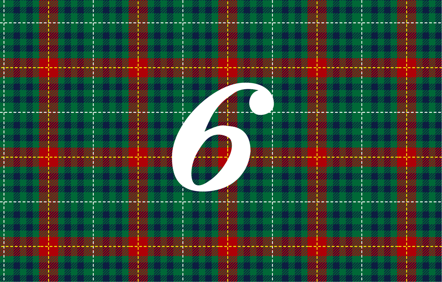Christmas Plaid Pattern Vinyl & HTV (7 Days Processing Time)