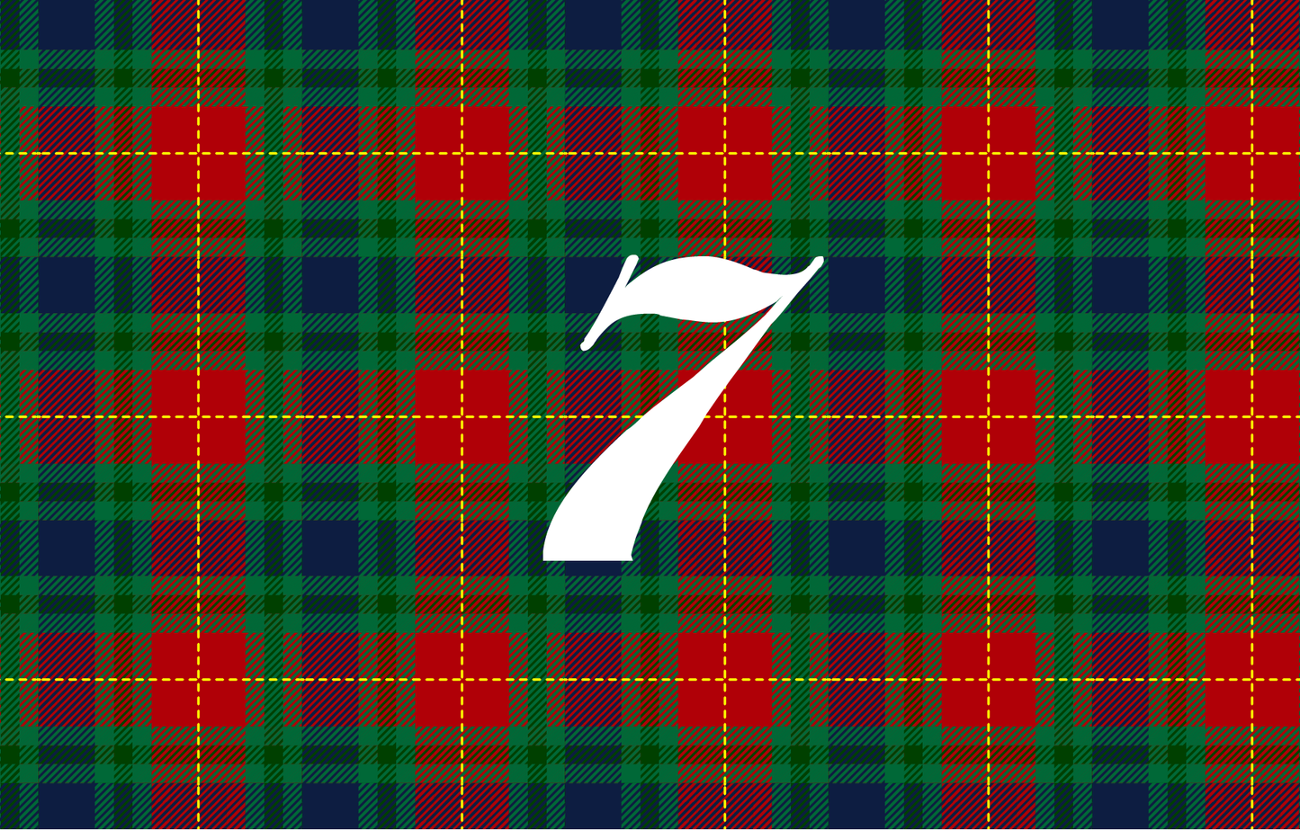 Christmas Plaid Pattern Vinyl & HTV (7 Days Processing Time)