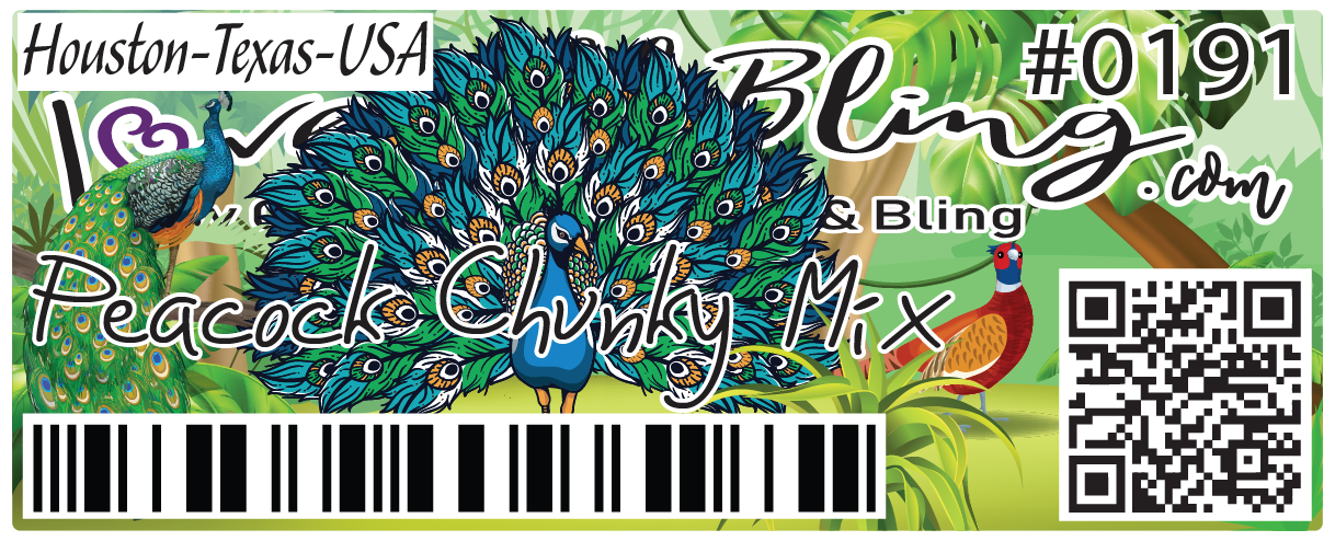 Peacock Chunky Mix