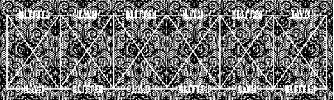 Floral Seamless Black Lace Pattern (7 Days Processing Time)