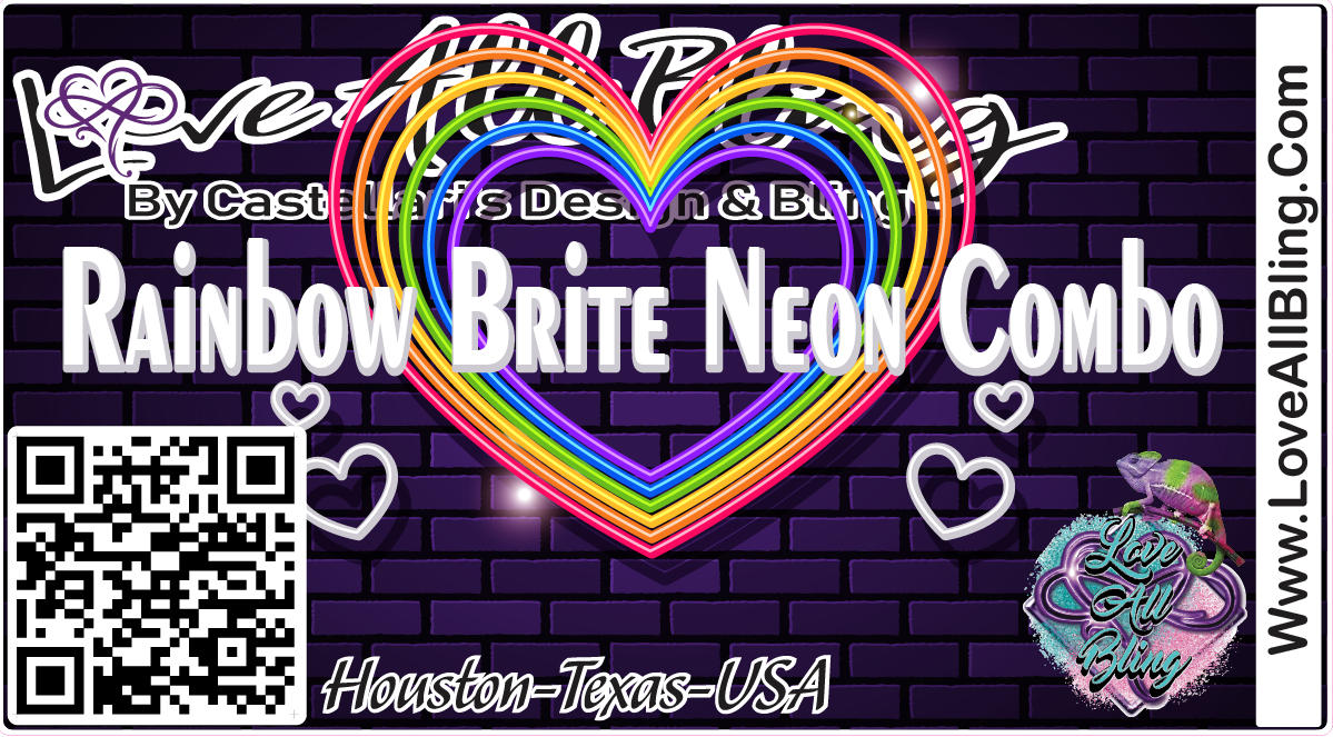 Rainbow Brite Neon Combo