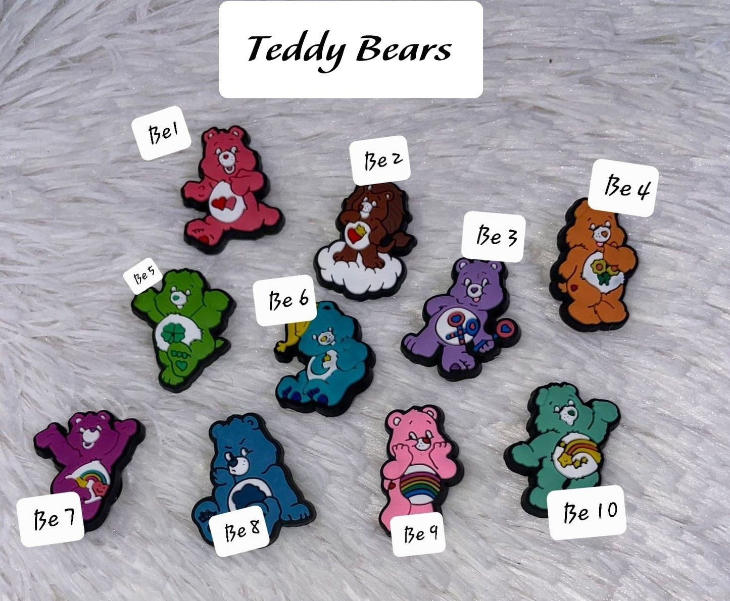 Teddy Bears - Charms for Crocs and Pens Jib
