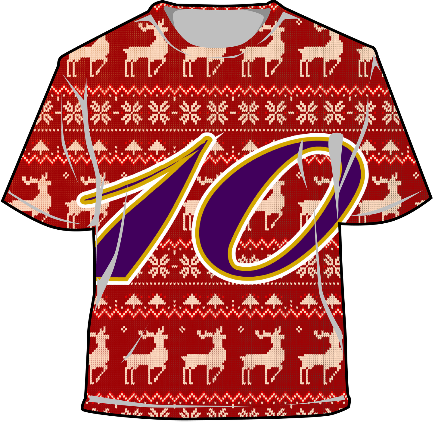 Ugly Sweater Pattern Vinyl & HTV (7 Days Processing Time)