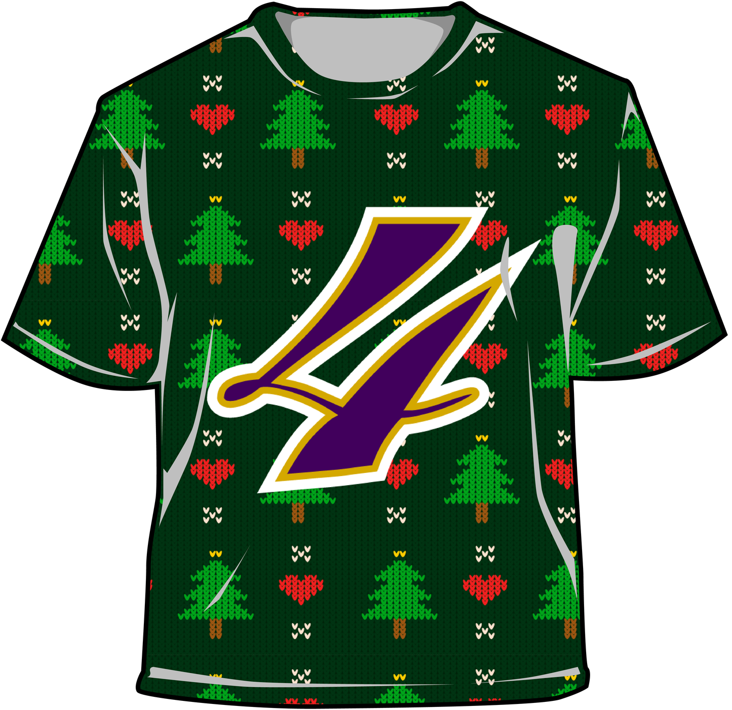 Ugly Sweater Pattern Vinyl & HTV (7 Days Processing Time)
